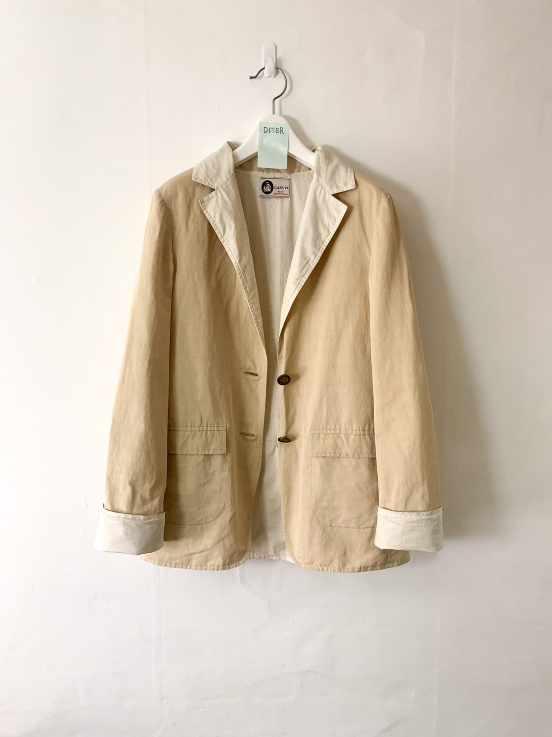 [S] 빈티지 랑방 린넨 자켓 상품이미지4