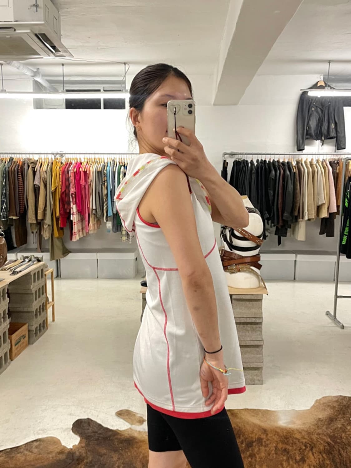 샵세일중🌞 ADIDAS sleeveless hoodtop 아디다스 후드 상품이미지2