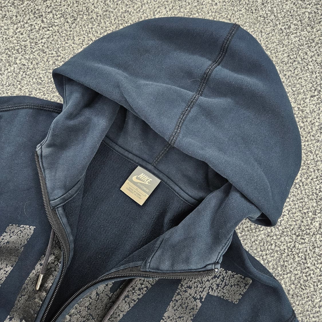 [L] 나이키 빅로고 후드 집업 자켓 1103JM2 상품이미지3