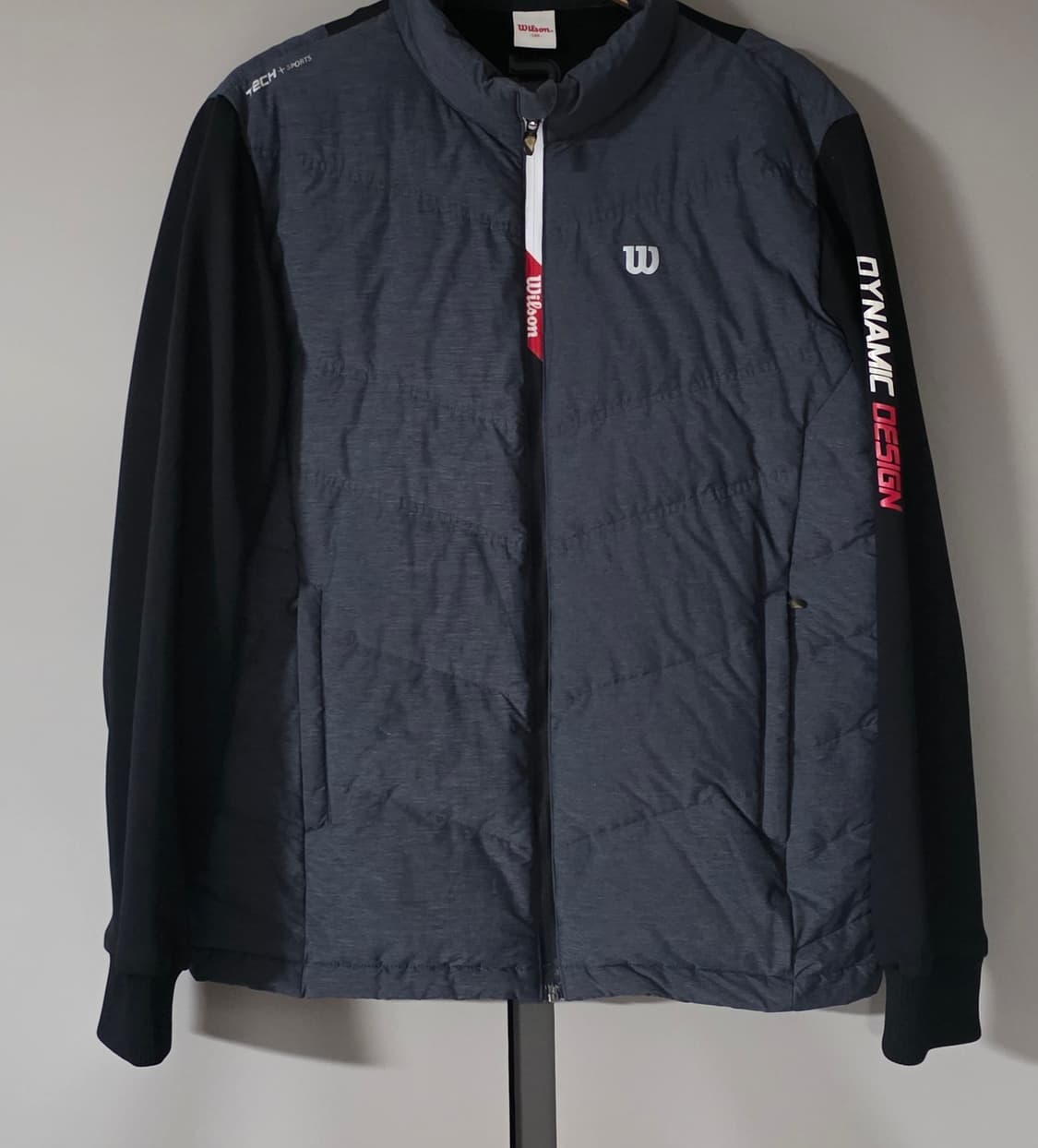 윌슨  남자 오리털 경량패딩 집업. 싸이즈  95~100
 상품이미지1