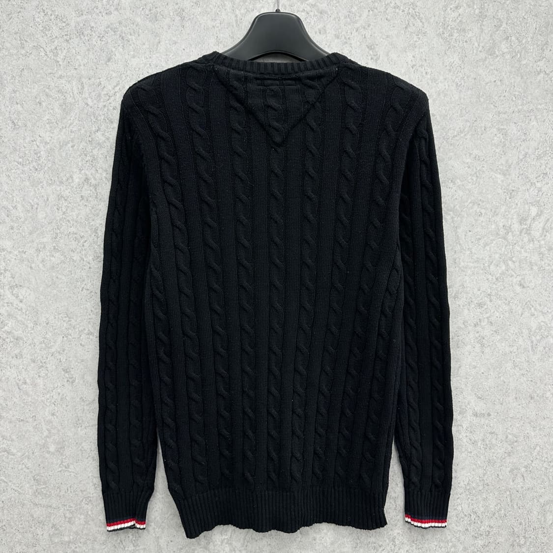 95 타미힐피거 남자 꽈배기 니트 상품이미지2