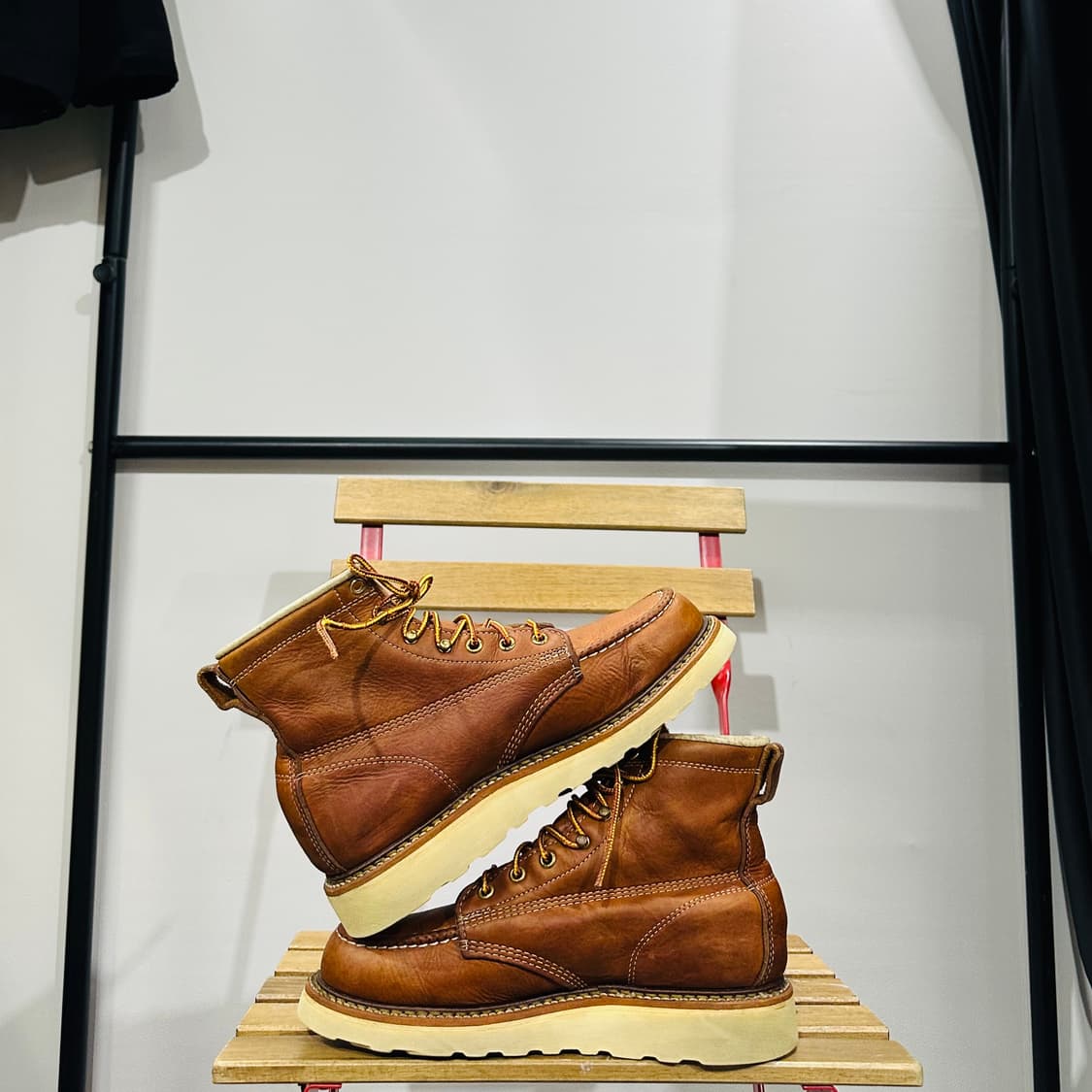 US7 250) 쏘로굿 워커 남성 남자 부츠 목토 브라운 상품이미지7