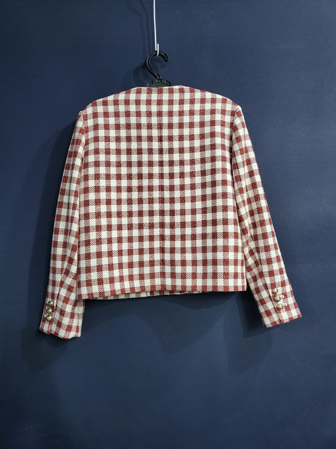 칼라거펠트 은사트위드 자켓(새상품) 상품이미지6