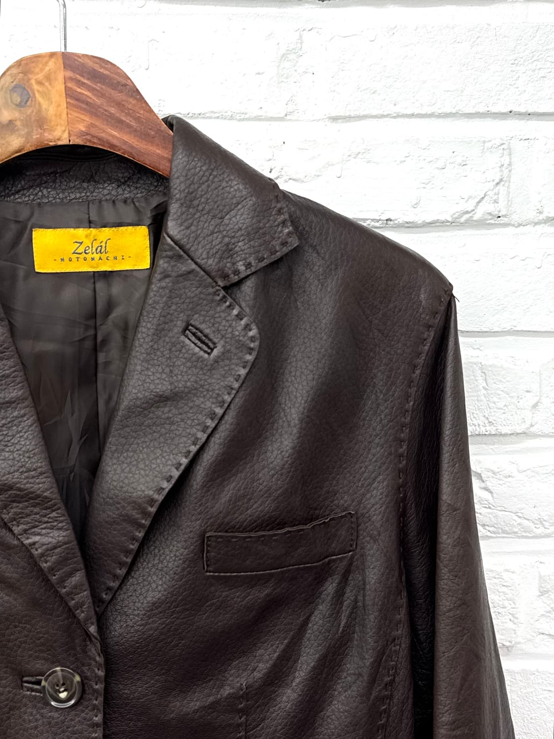 모토마치 제라르 브라운 양가죽 자켓 상품이미지4