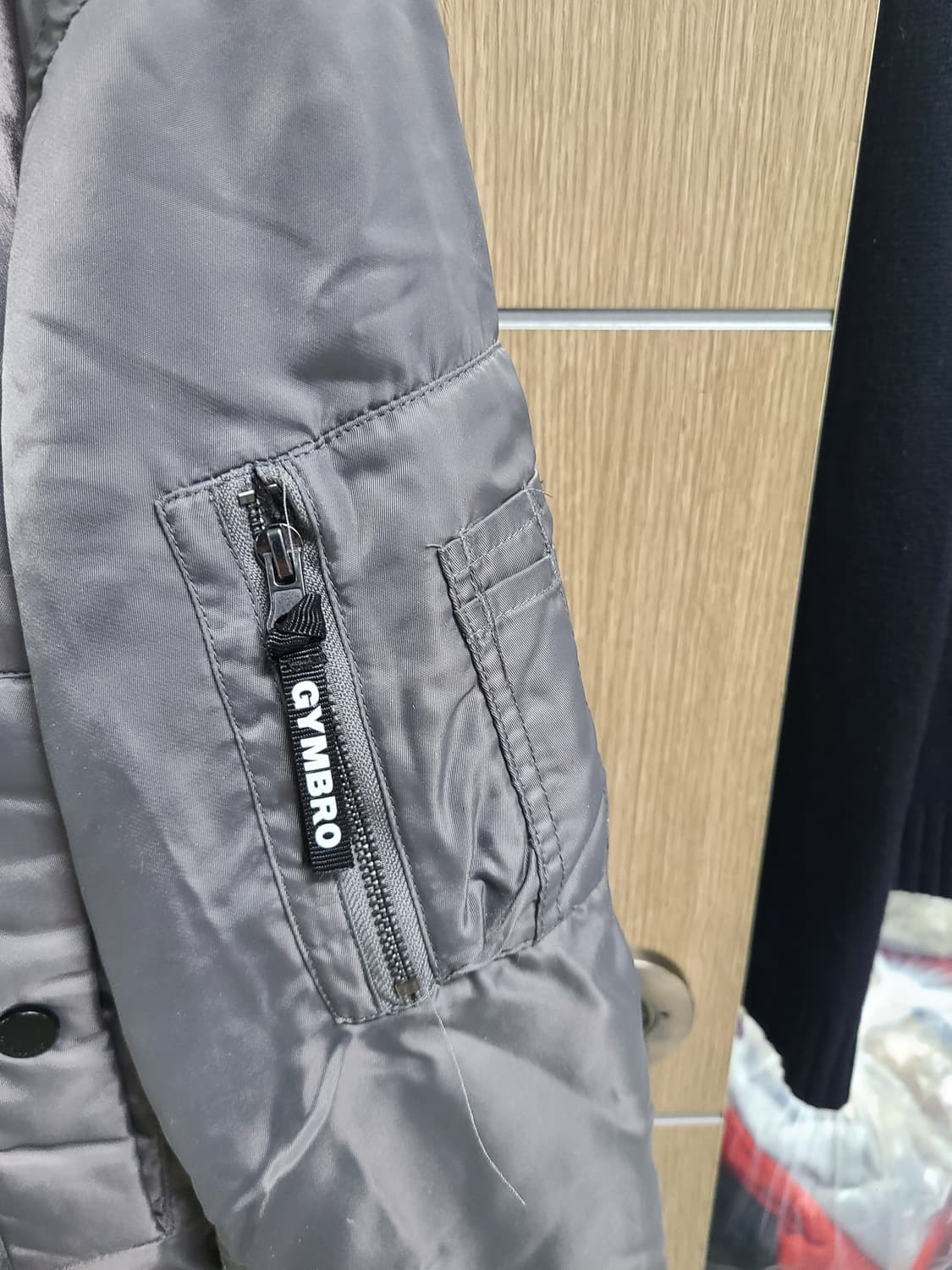 짐브로 리버시블 퍼 항공점퍼 xl 상품이미지2