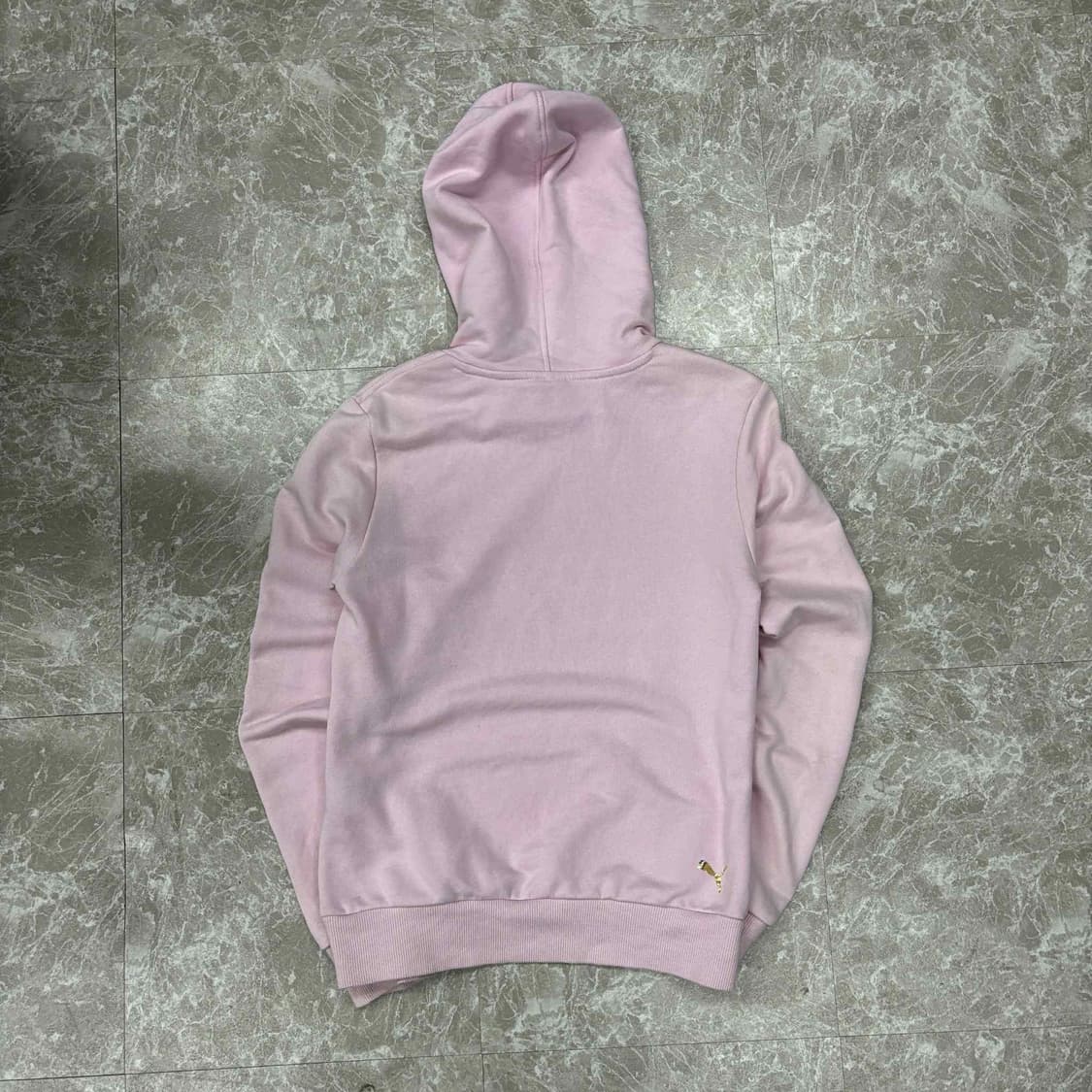 Puma 퓨마 베이비핑크 걸즈 스웨트셔츠 후드티(M) 상품이미지5