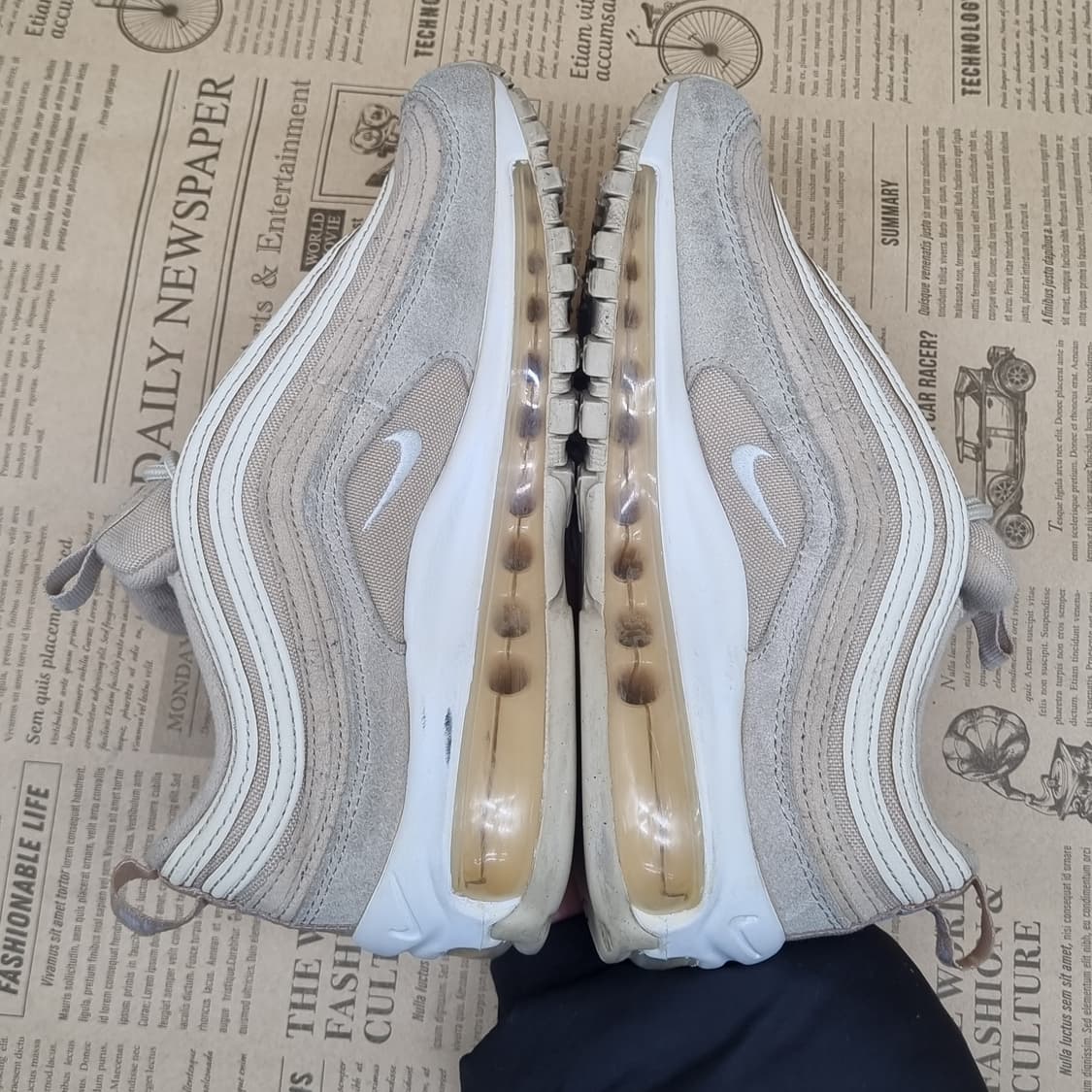 나이키 에어맥스 97 라이트본 여성운동화225 상품이미지5