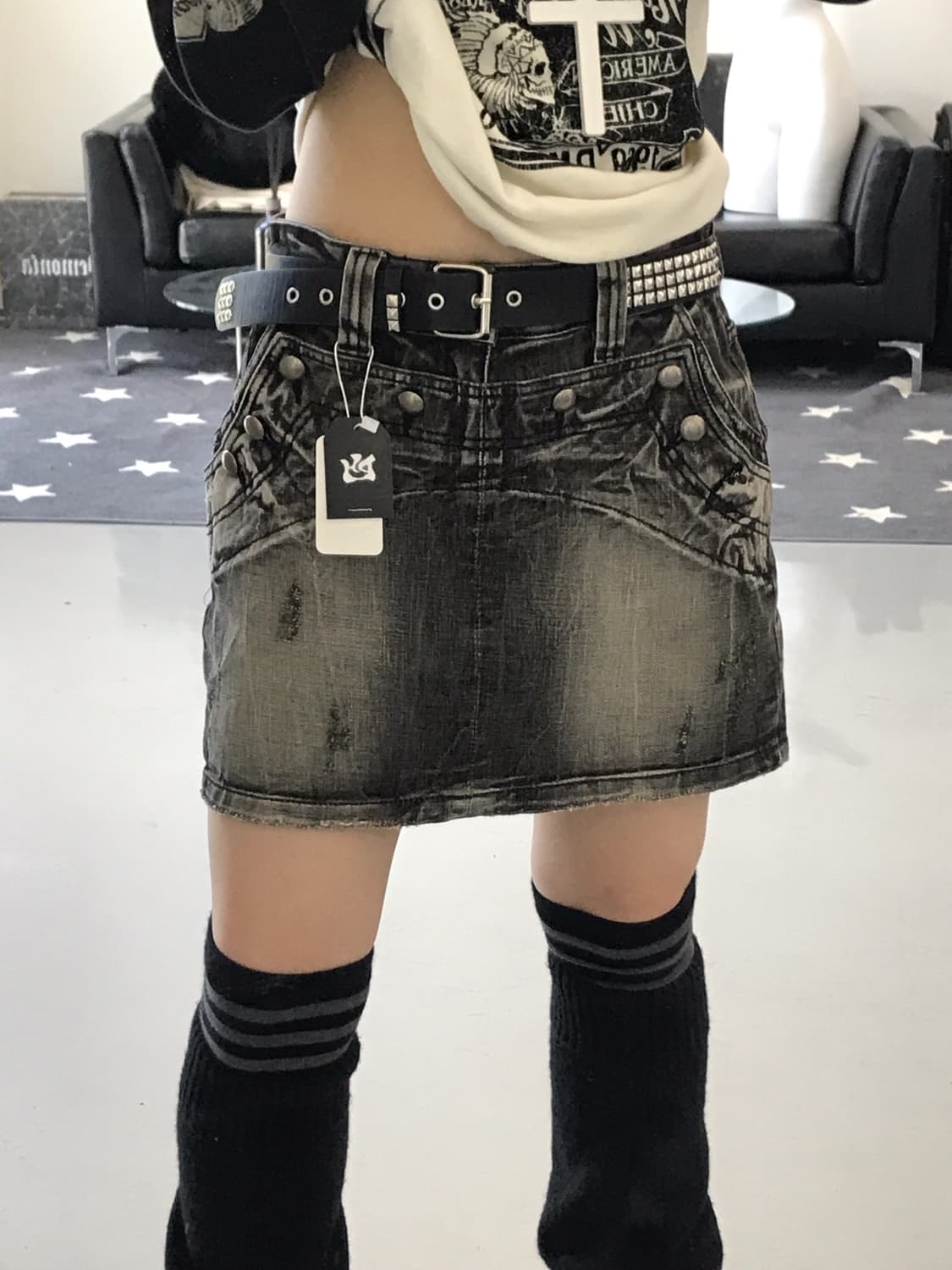 Lolita Jeans Y2k Mini Skirts 상품이미지3