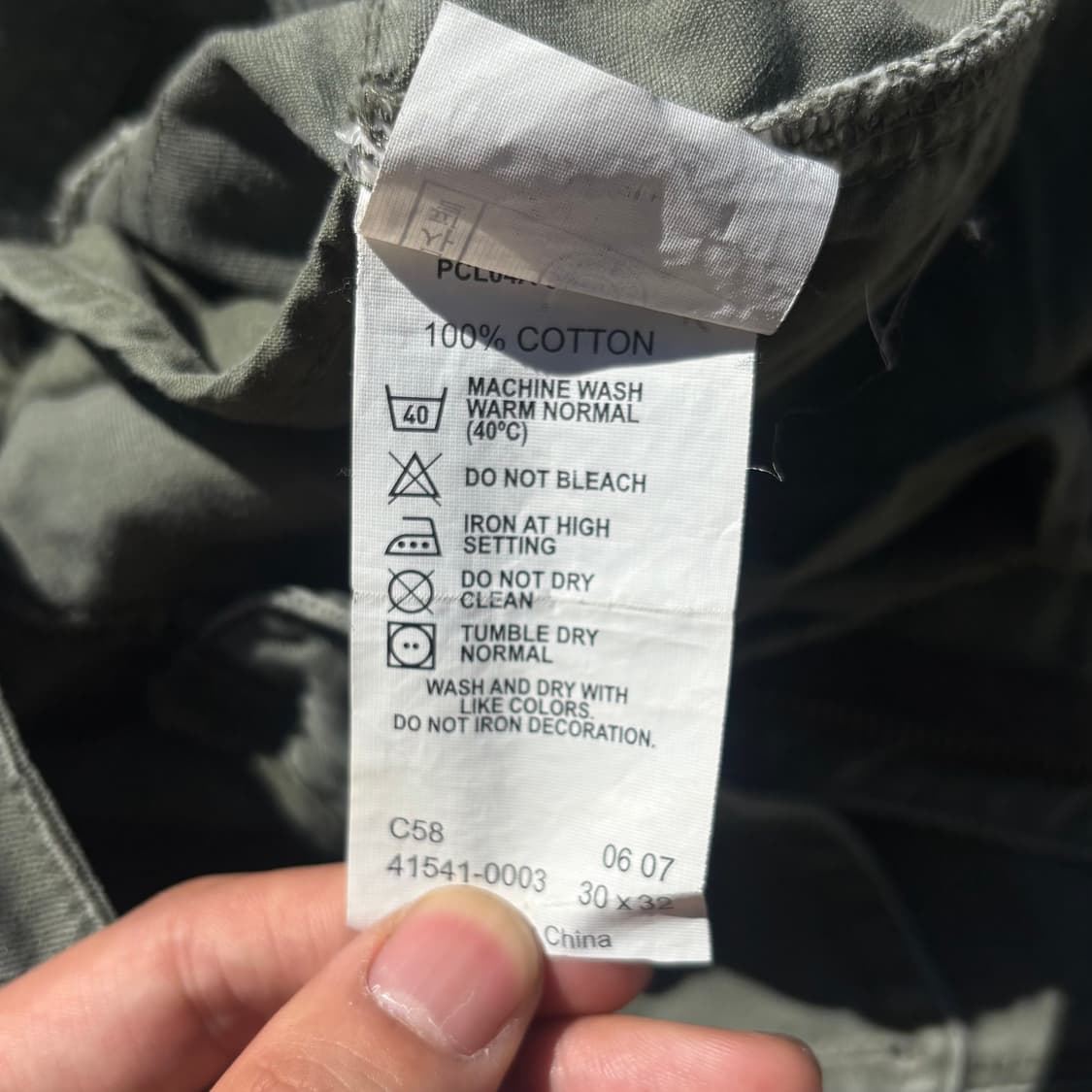 Levis 리바이스 포켓 디테일 카고 팬츠 상품이미지8