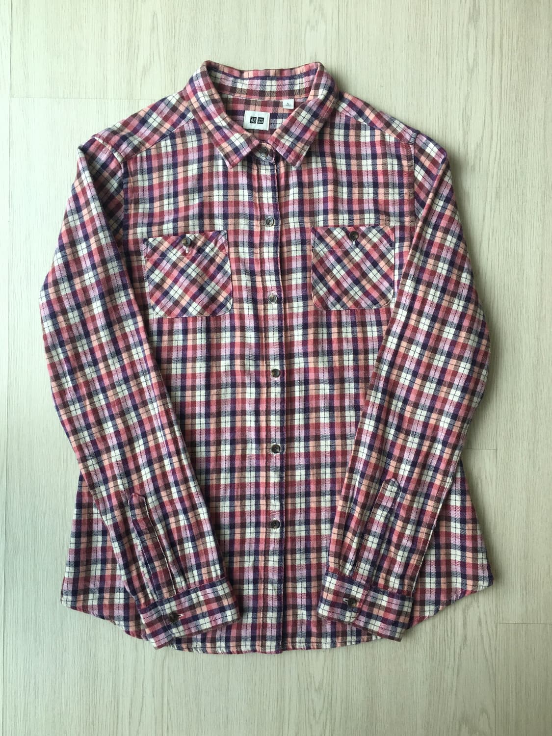 빈티지 uniqlo 체크셔츠 상품이미지2