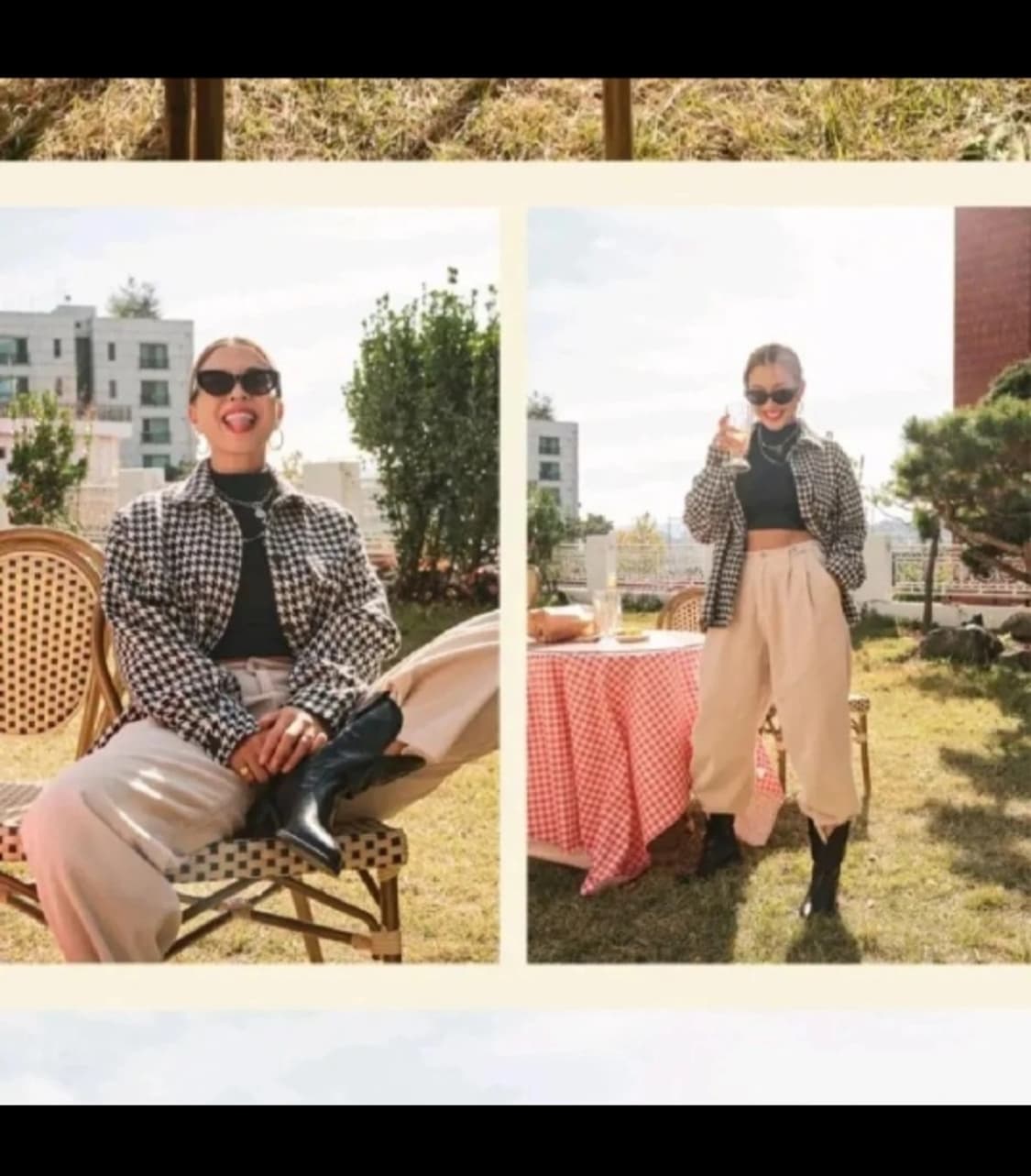 새상품, 단종) bittercells 울 하운드 자켓 블랙 상품이미지3