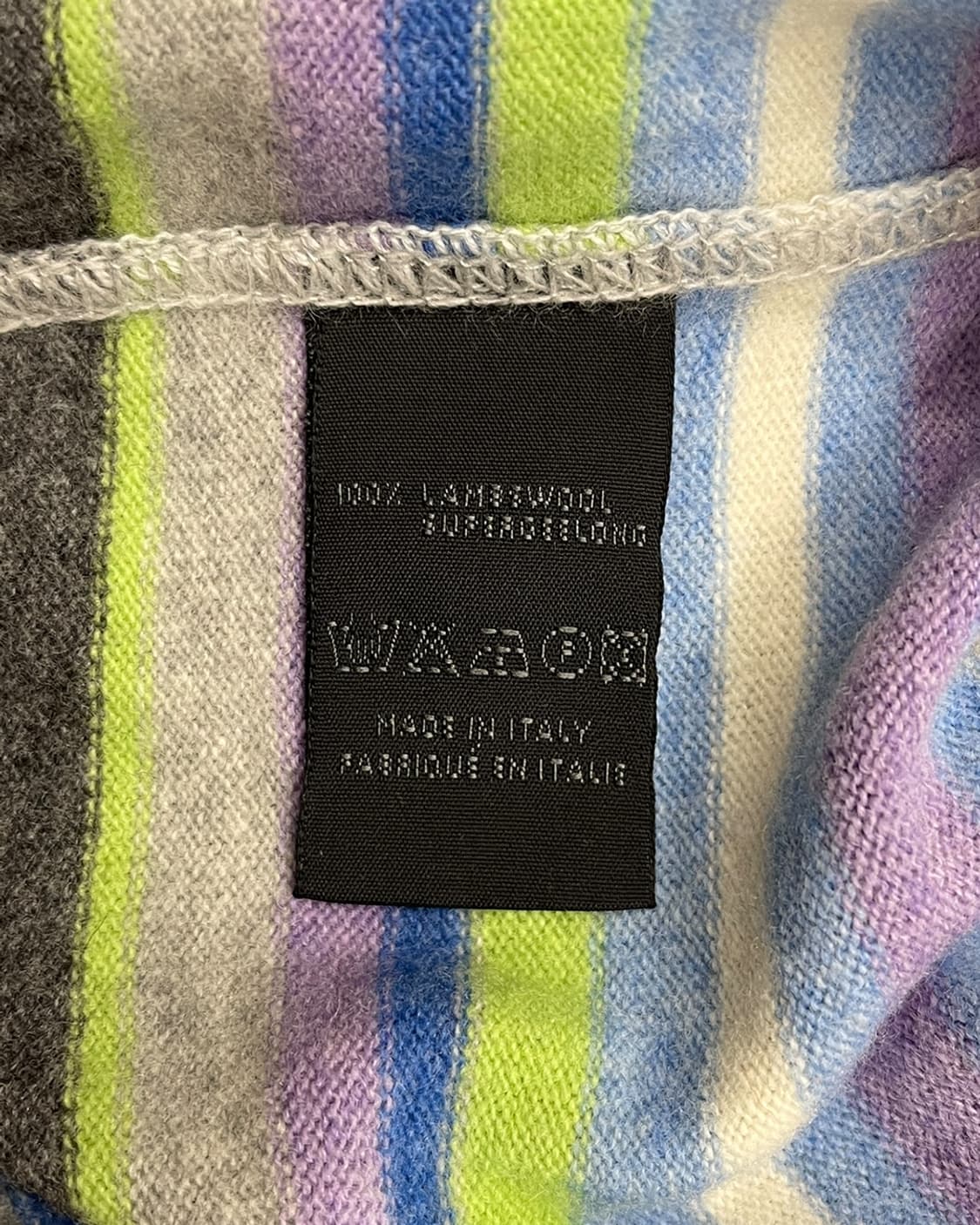 로베르토 콜리나 멀티 컬러 스트라이프 스웨터 상품이미지9