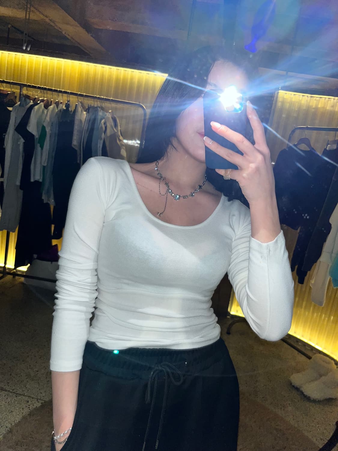 pcr053 Y2K sky emerald necklace 상품이미지9