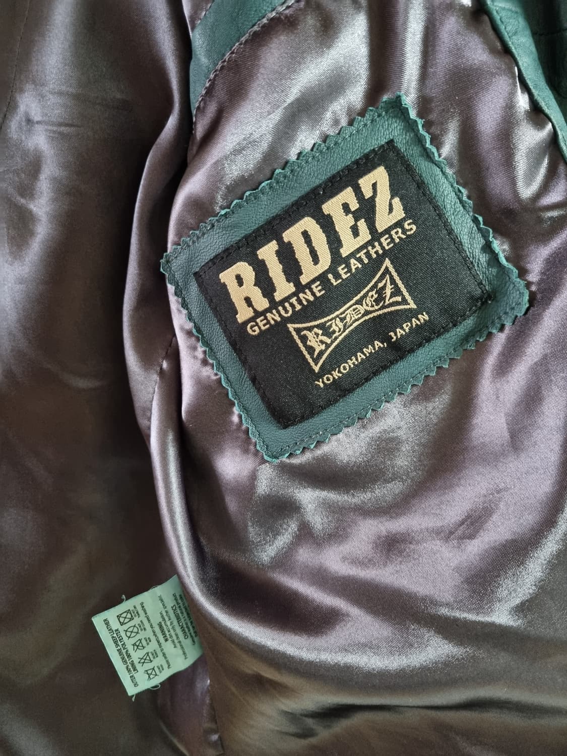RIDEZ Lambskin Japanese Rider Jacket  상품이미지3