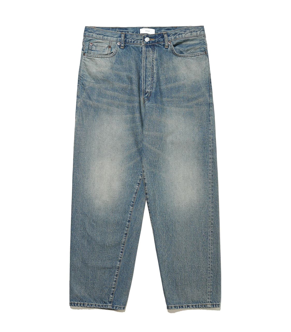 아워셀브스 와이드테이퍼드 데님팬츠 워시드블루 상품이미지1