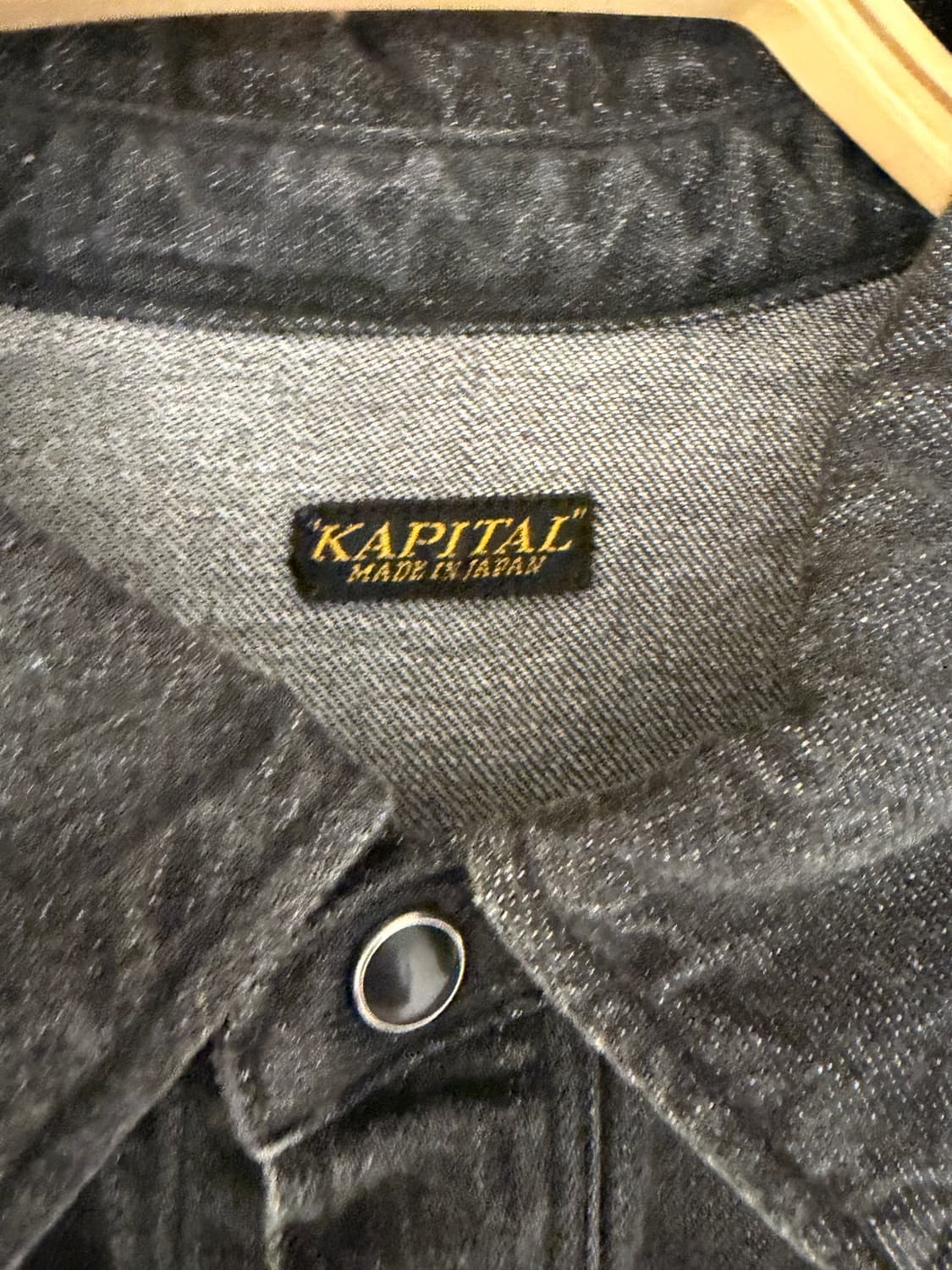 Kapital 블랙 데님 웨스턴 셔츠 판매합니다 ⚫ 상품이미지2