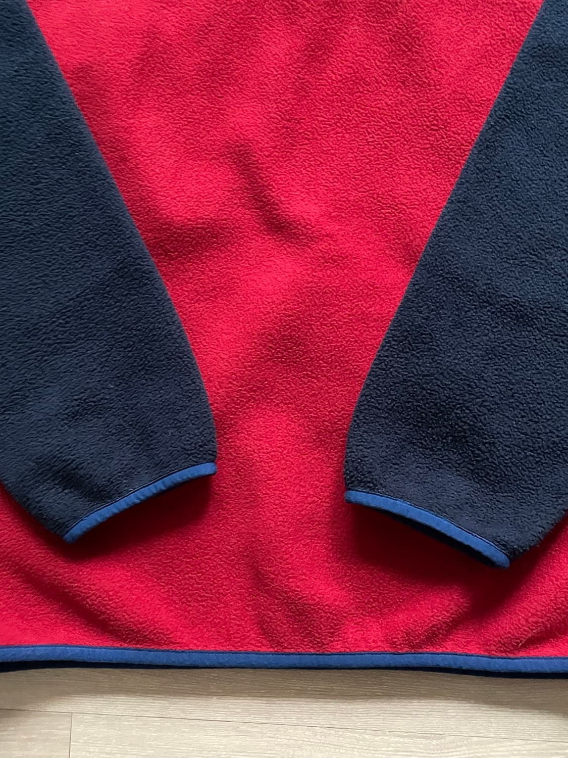 파타고니아 신칠라 레드 블루 플리스 patagonia 상품이미지8
