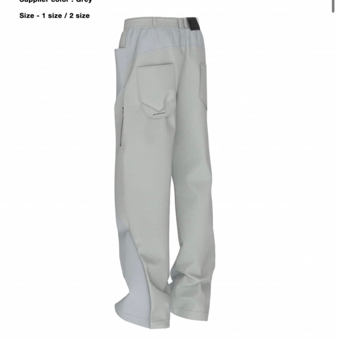 어나더 유스 트라우저 그레이 1 상품이미지2