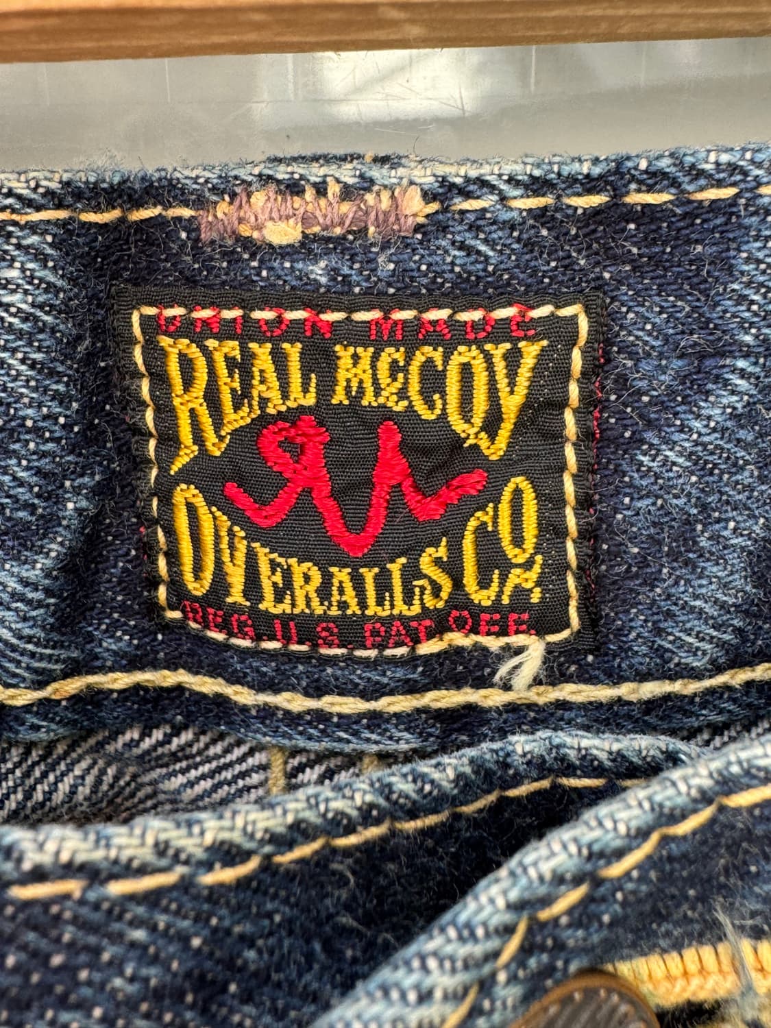 리얼맥코이 셀비지 데님 팬츠 상품이미지10