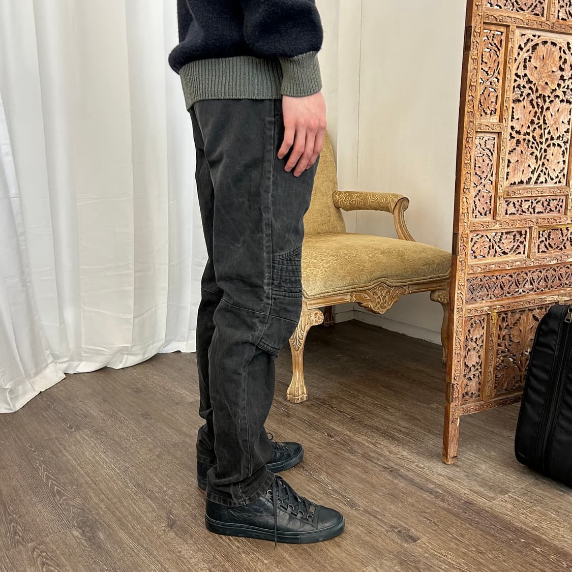 헬무트 랭 1999 아스트로 바이커 팬츠 상품이미지2