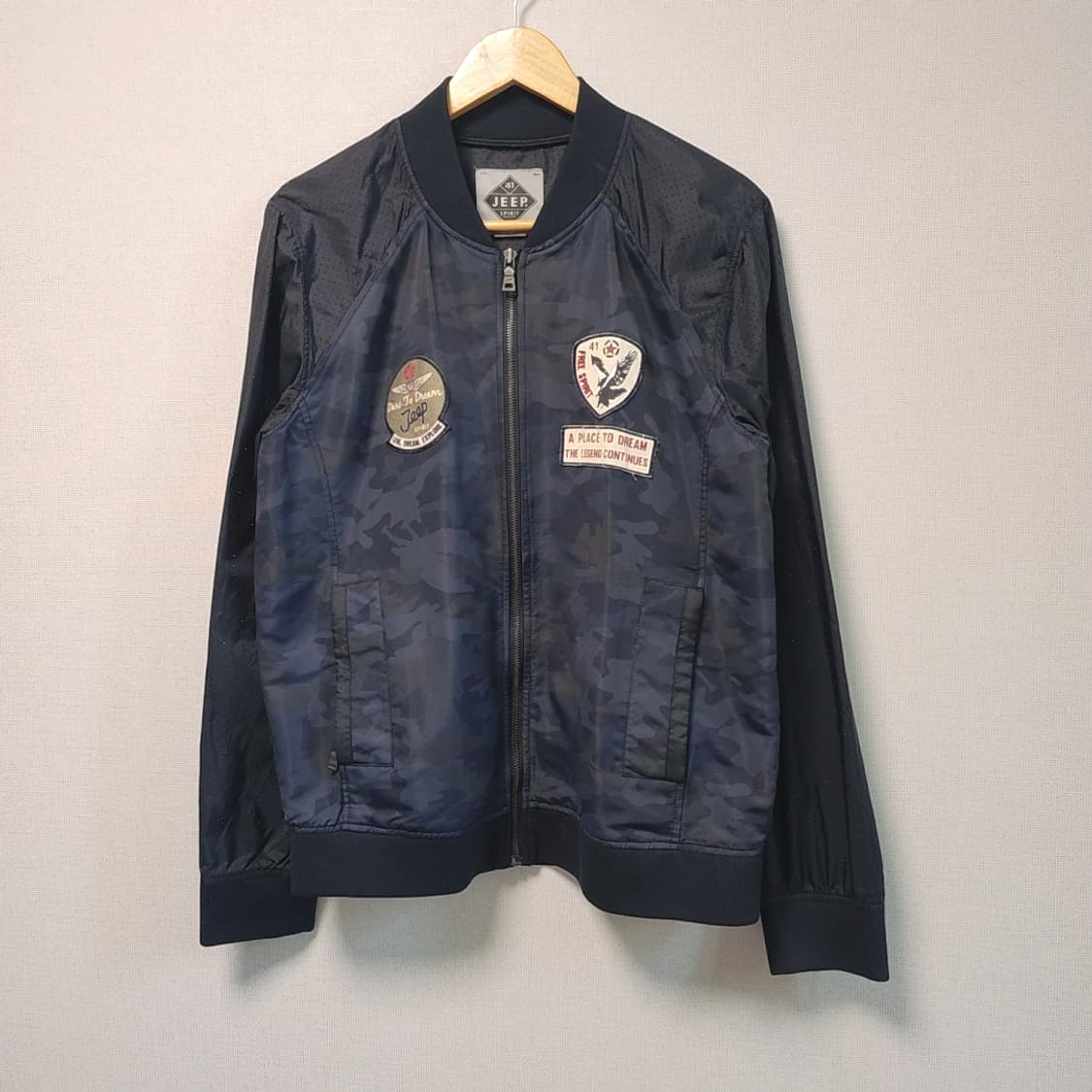 [XL] 지프 카모 패치 바람막이 상품이미지1