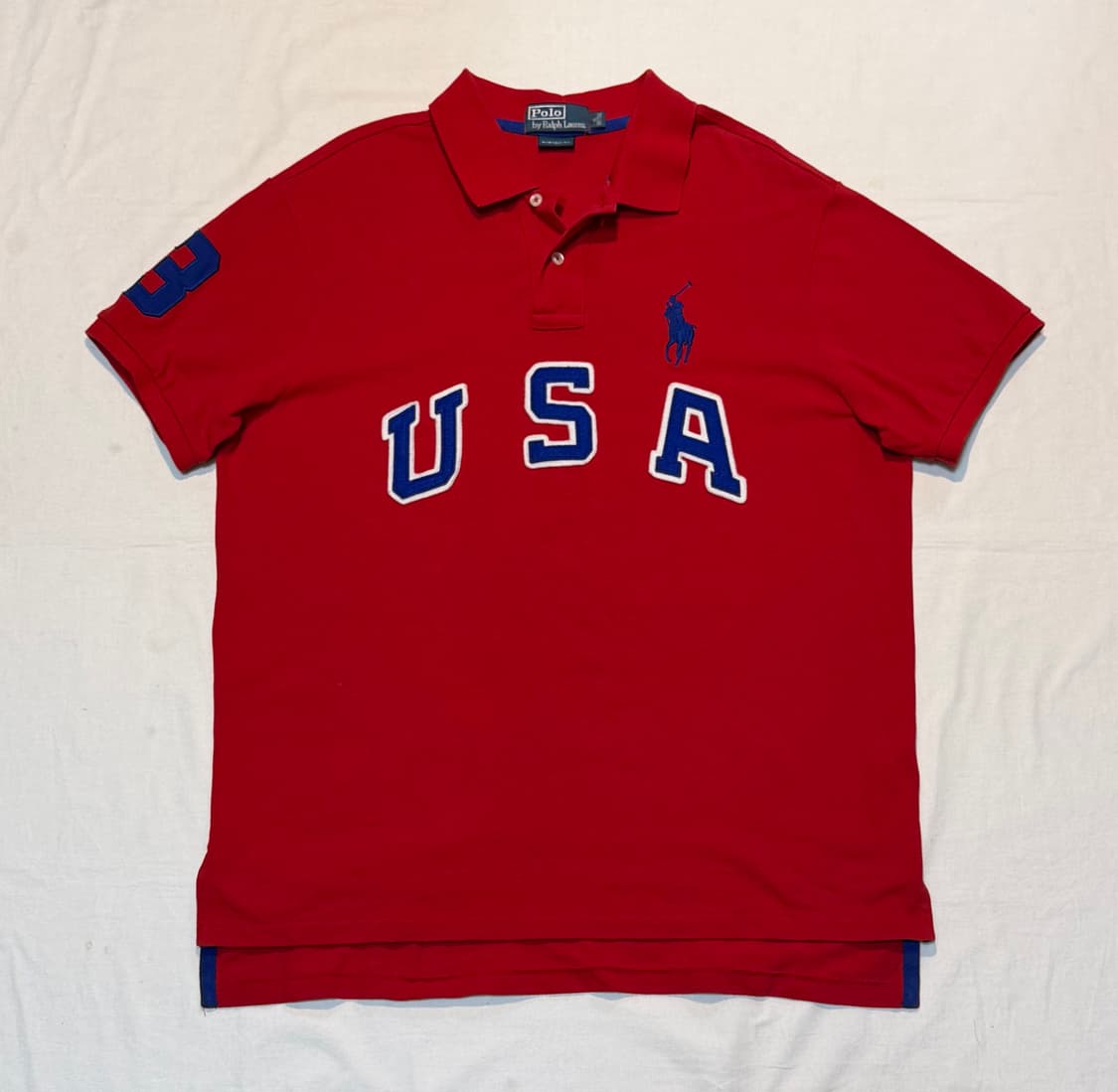 폴로 빅포니 치프키프 USA 카라티 레드 상품이미지1