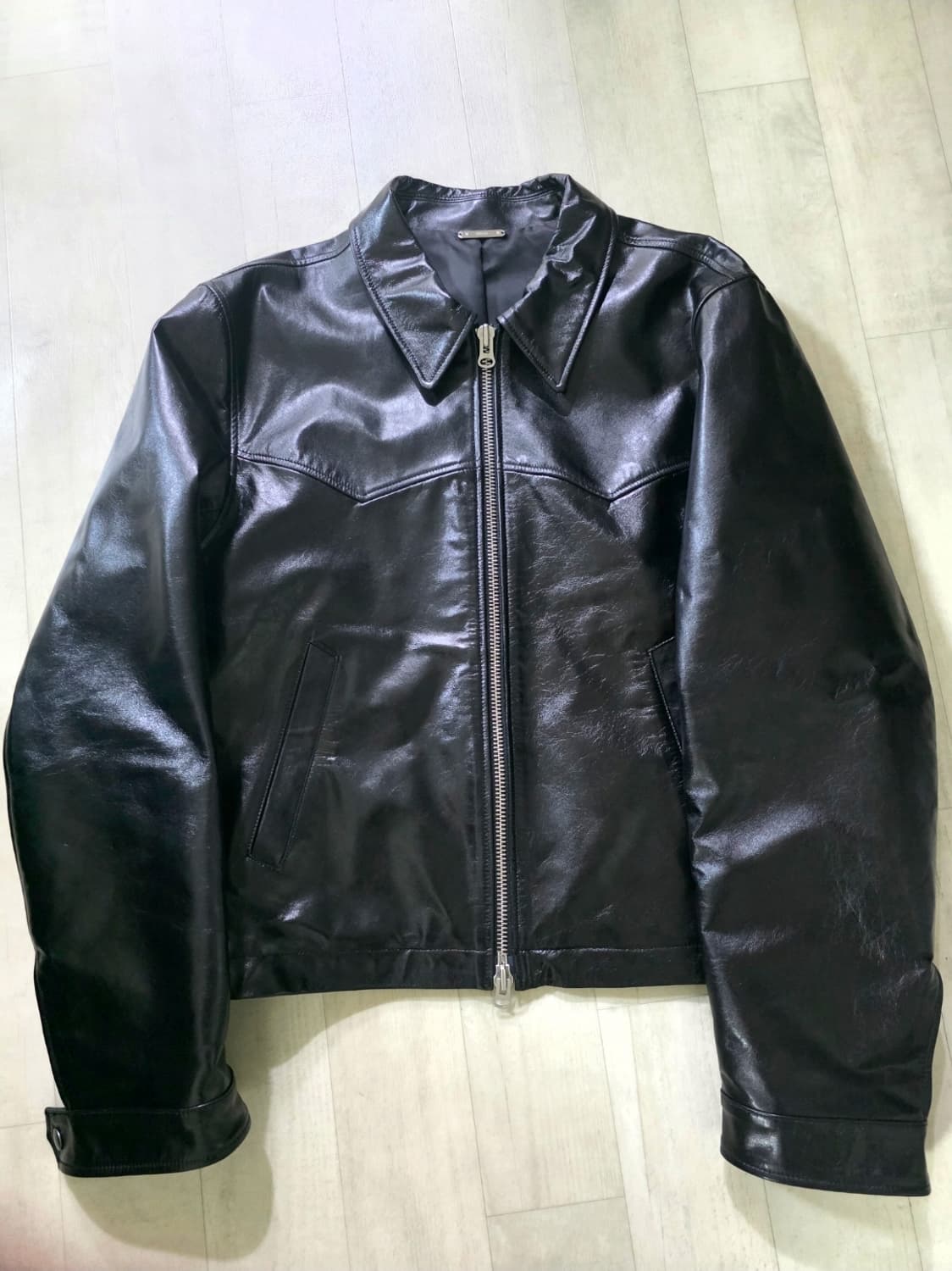 토니웩 웨스턴 카프 레더 자켓 L 상품이미지1