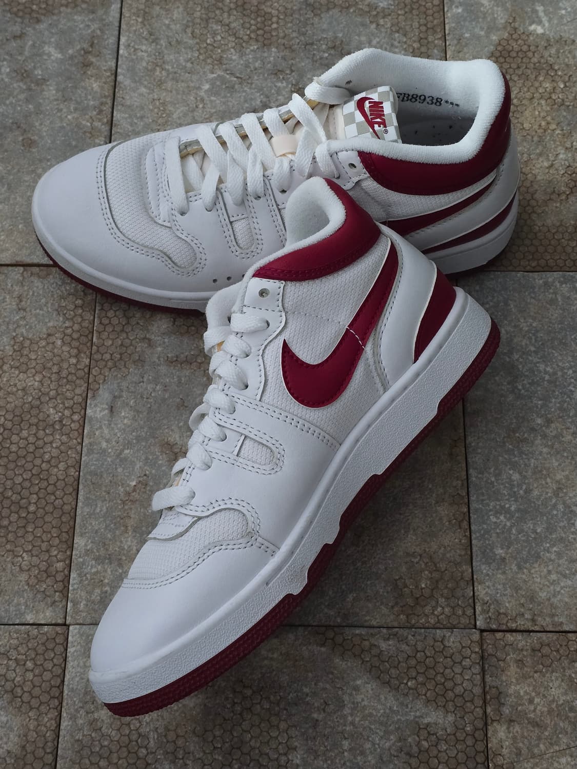 (240)나이키 맥 어택 화이트 레드  상품이미지5