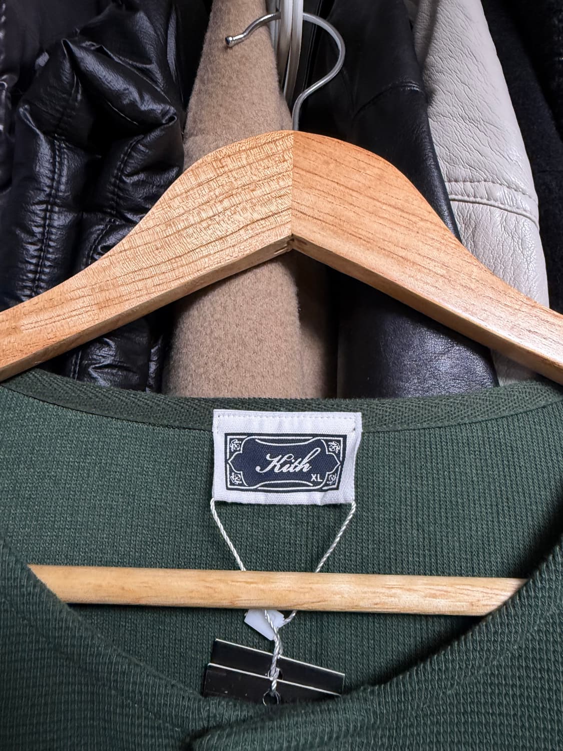[xl] kith 키스 와플 헨리넥 상품이미지2