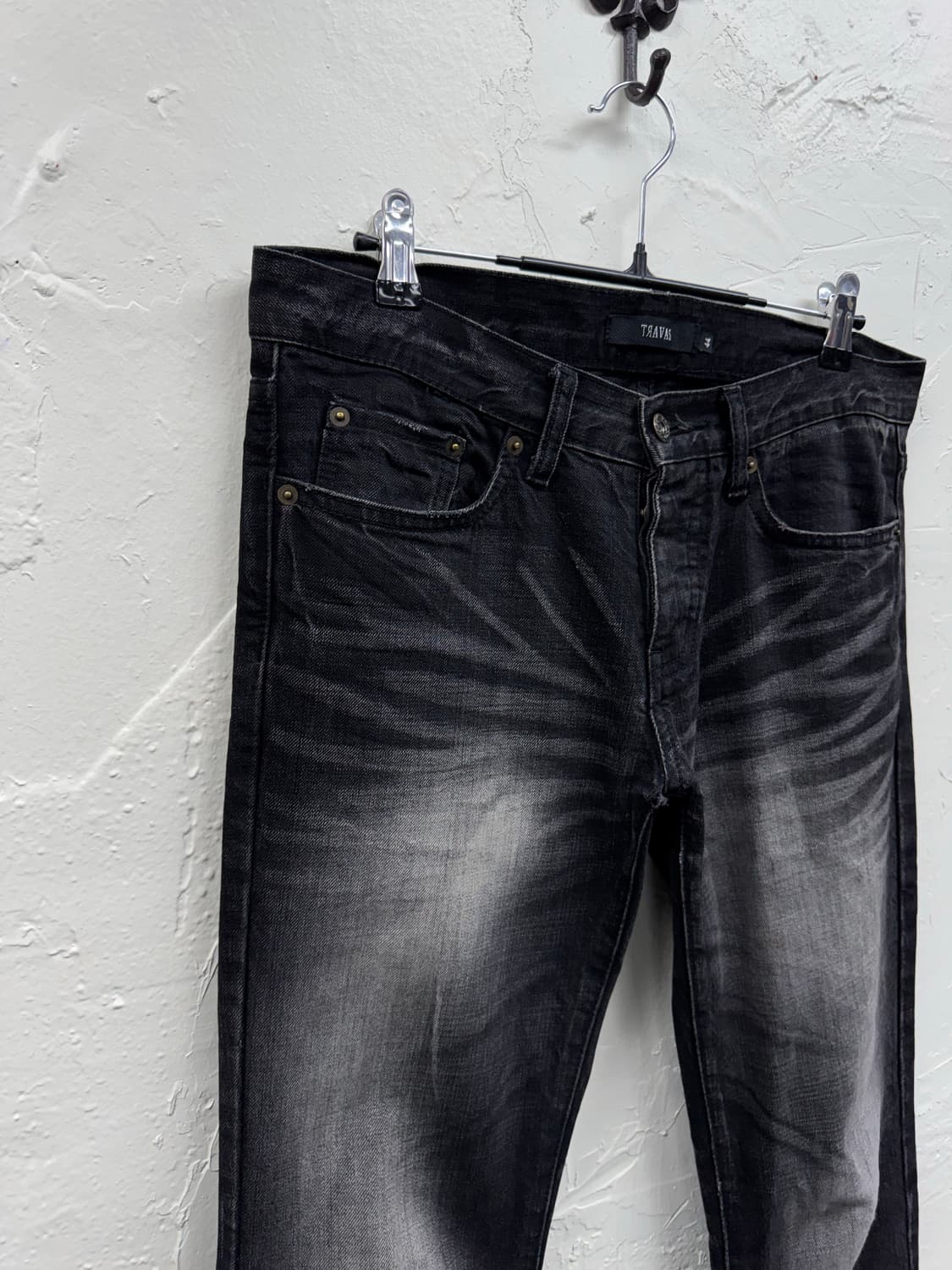 Travas 00s archive black washing boots c 상품이미지4