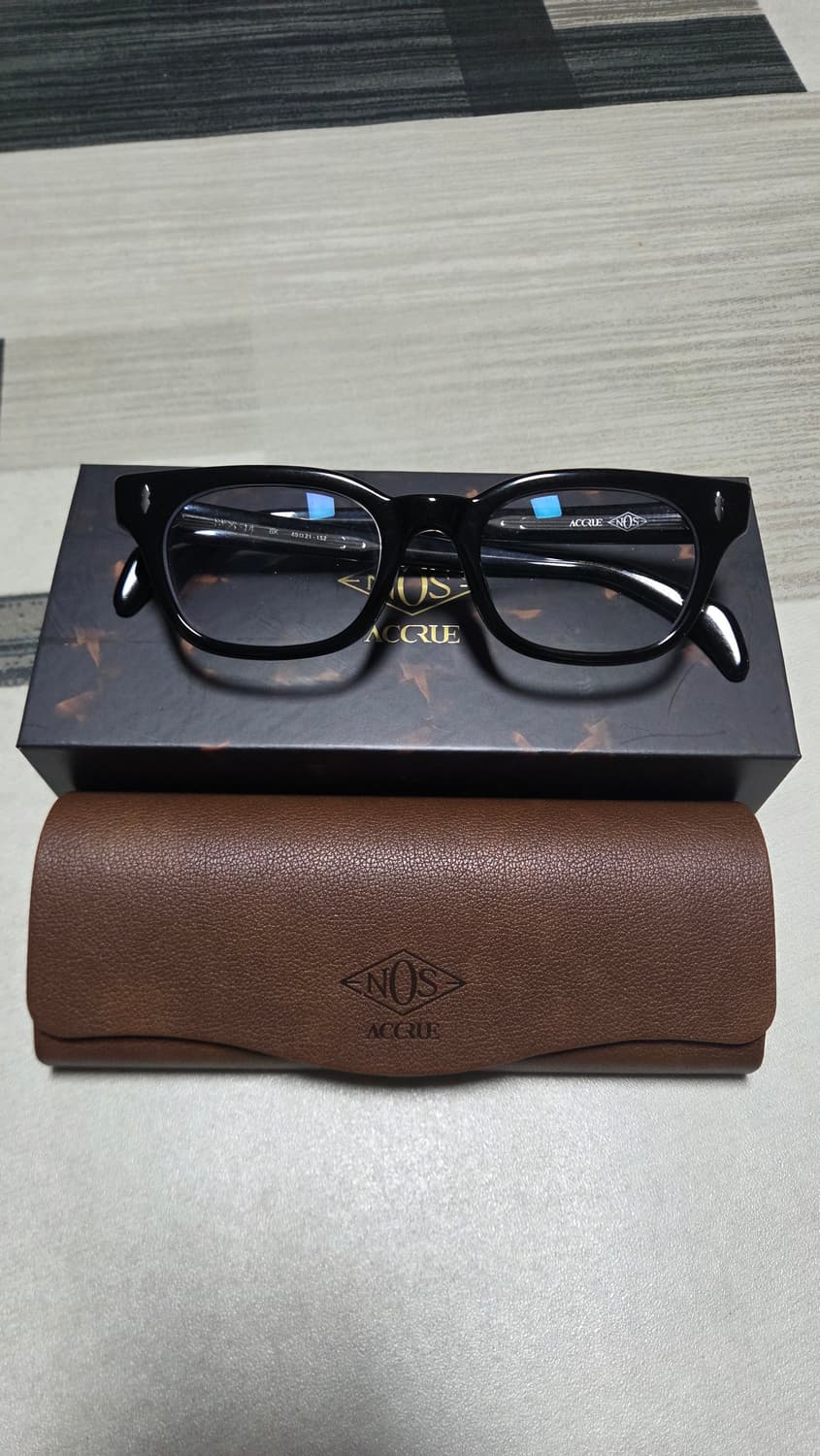 어크루 NOS-14 BK 블랙 안경 안경테 상품이미지1