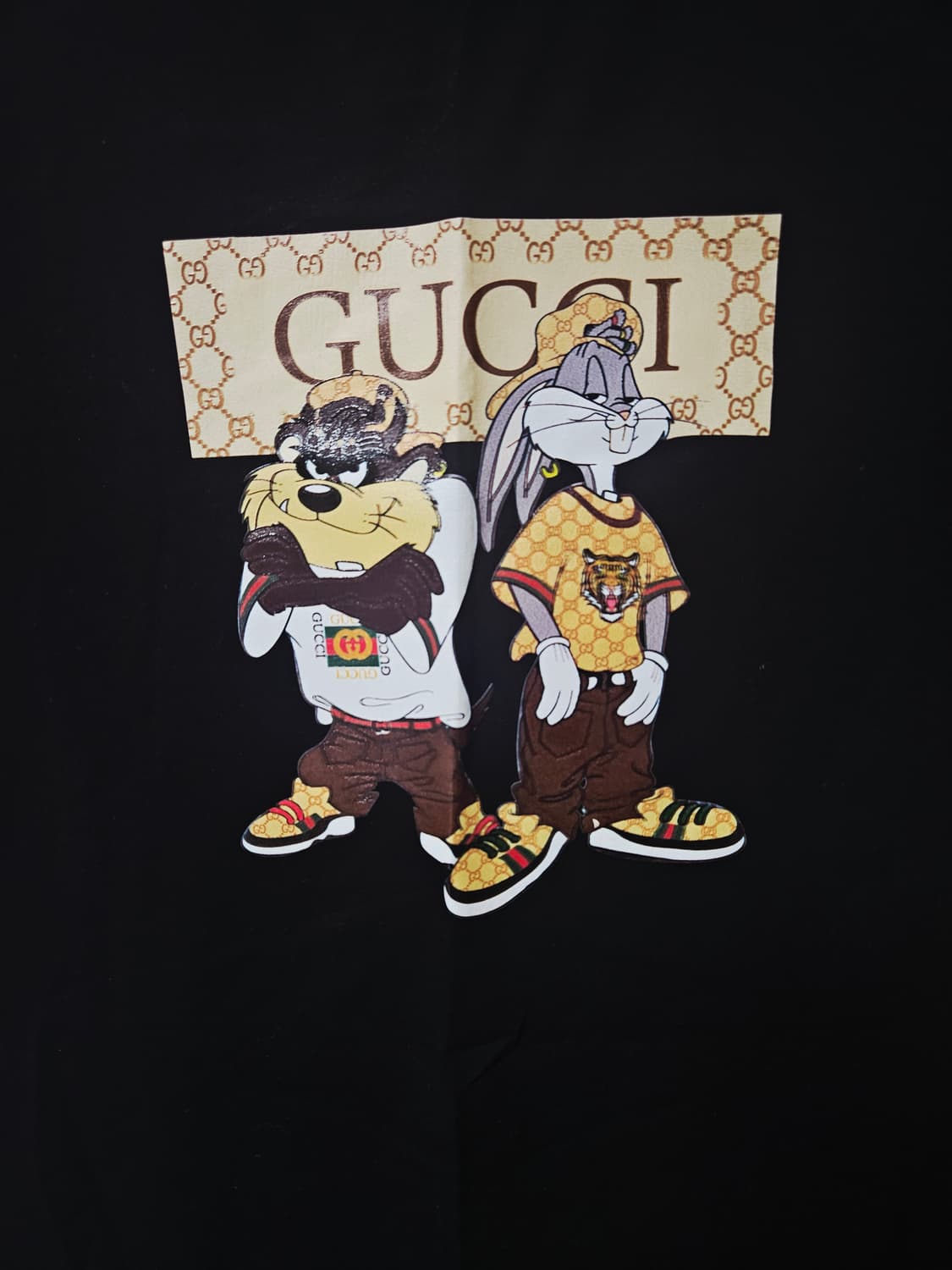 🖤구찌 캐릭터 반팔 티셔츠 블랙 M🖤 상품이미지4