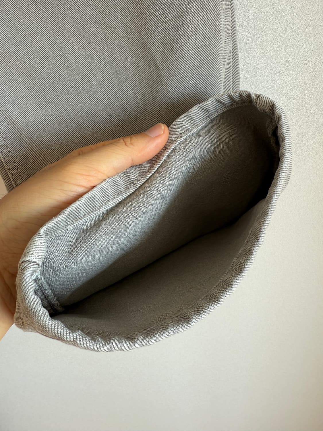 킨더살몬(KINDERSALMON) 그레이 팬츠 상품이미지4