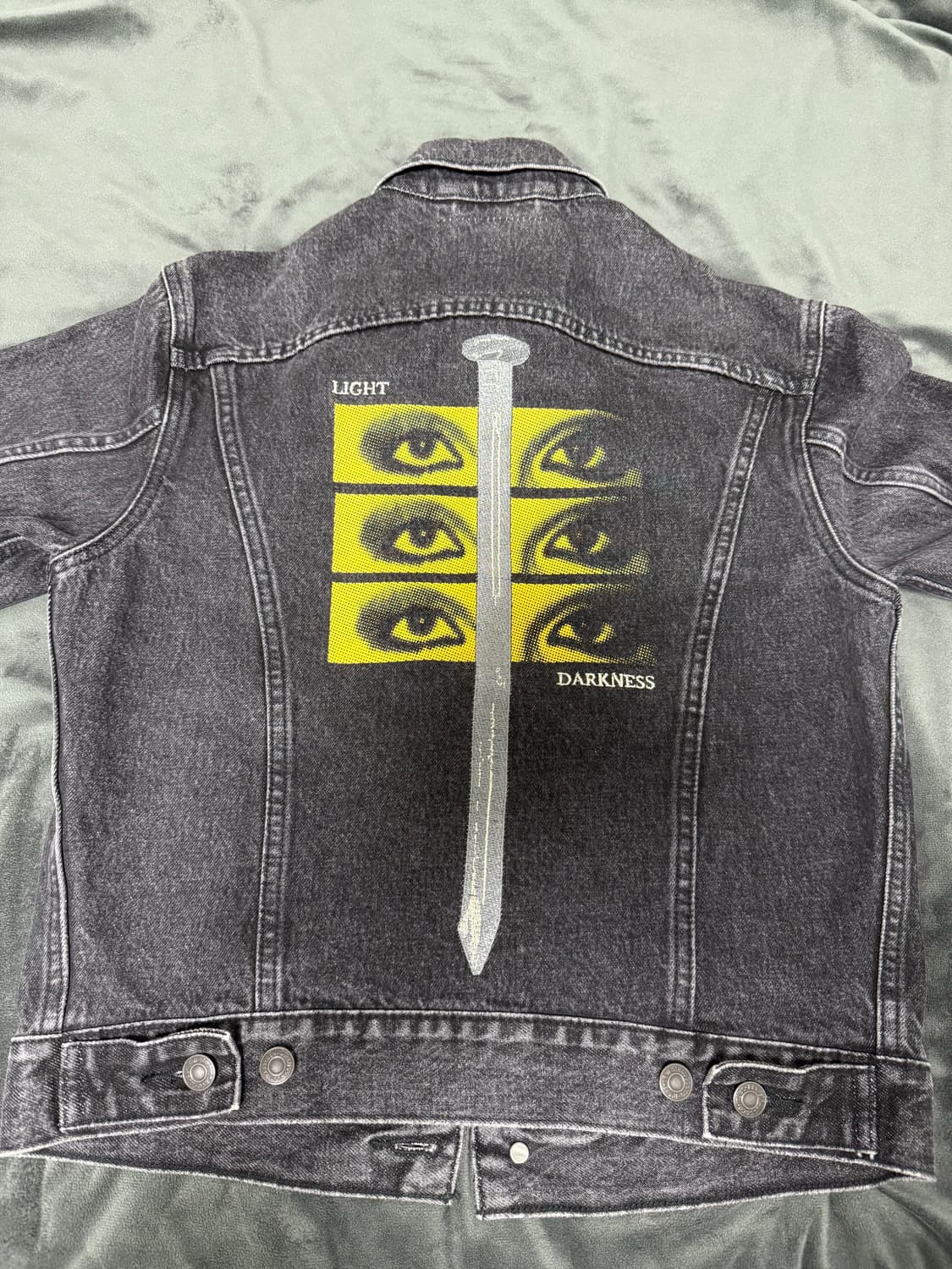 리바이스 x 언더커버 블랙 S 상품이미지2