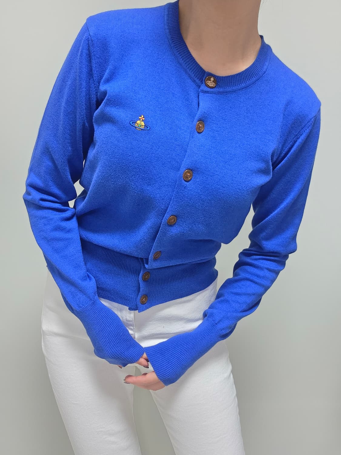 Vivienne Westwood / 코발트블루 베아 가디건 상품이미지10