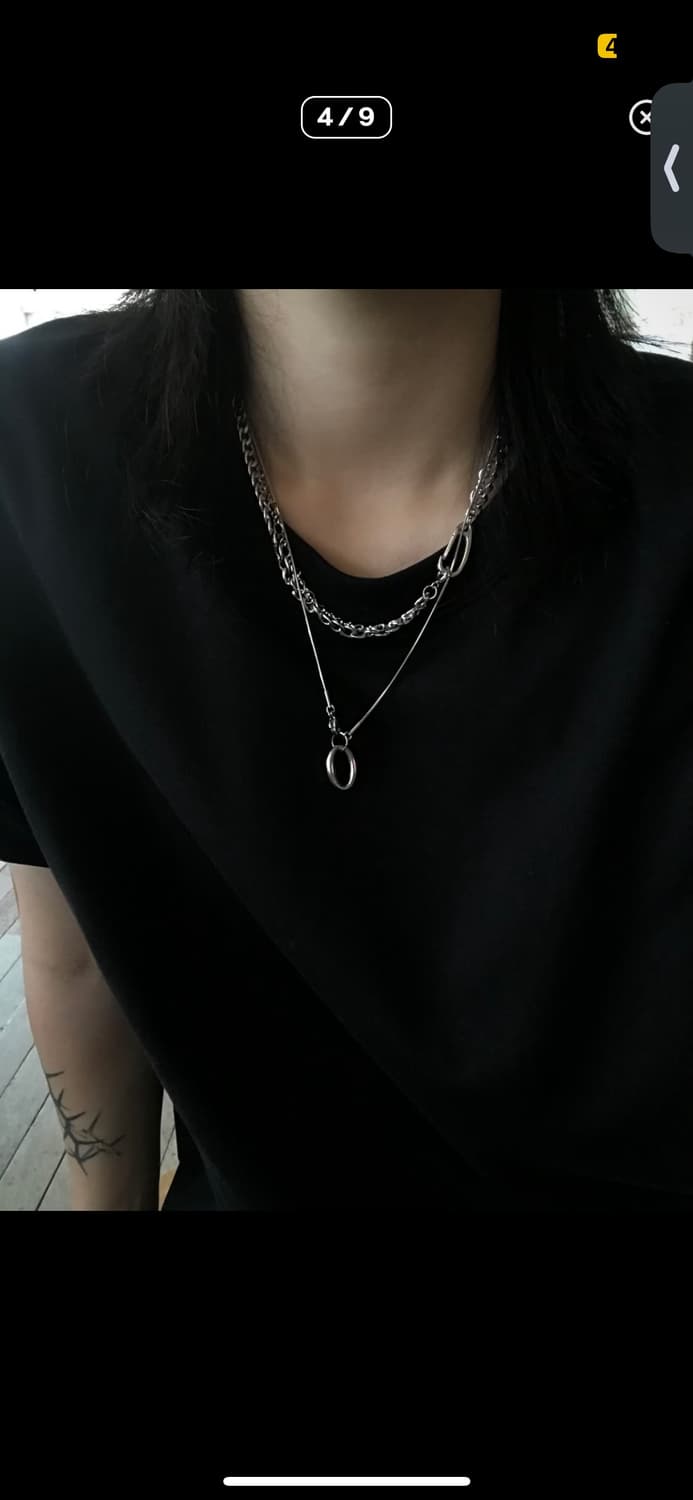 레이어드 목걸이 상품이미지1
