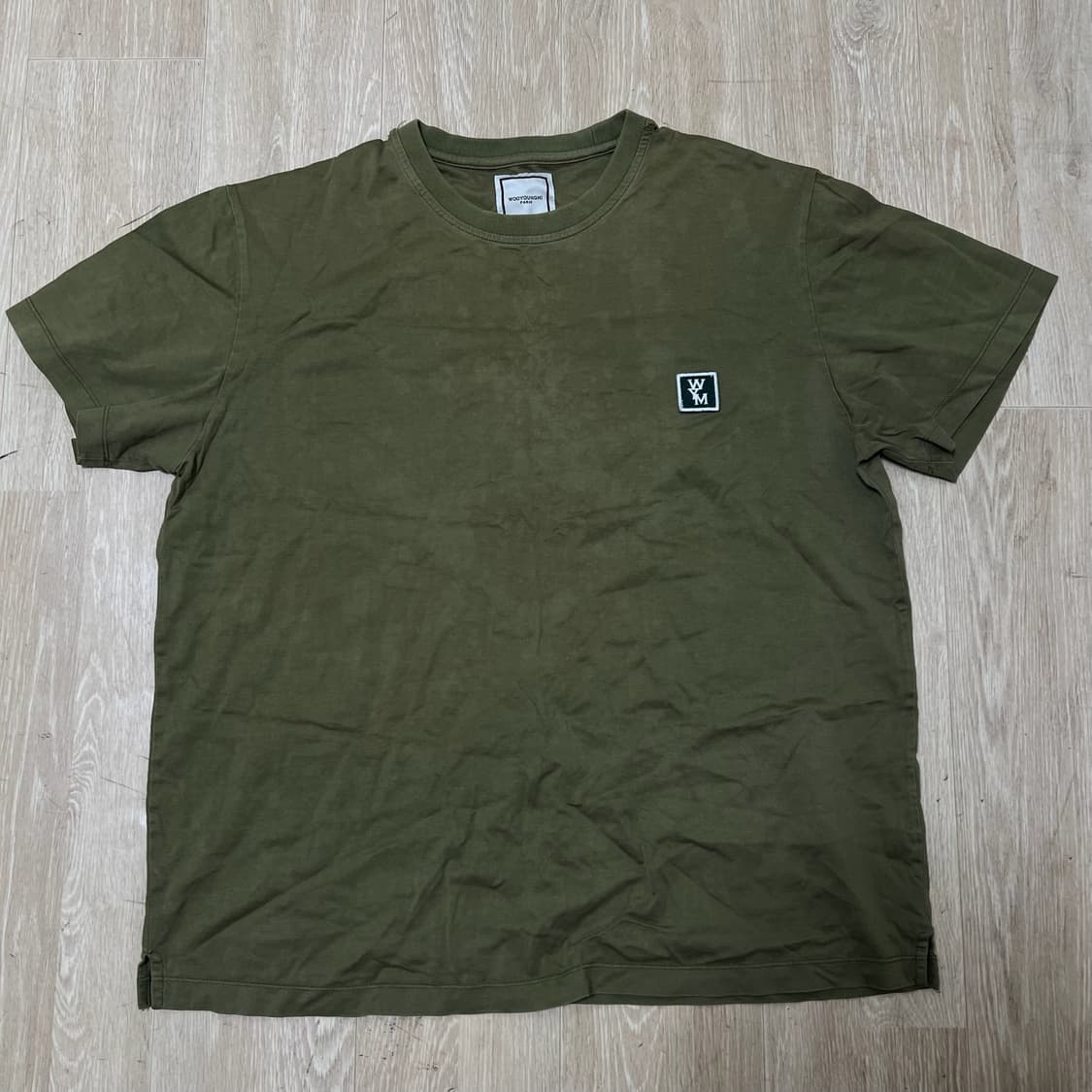 우영미 파리스 와펜 라운드 반팔티 48  상품이미지1