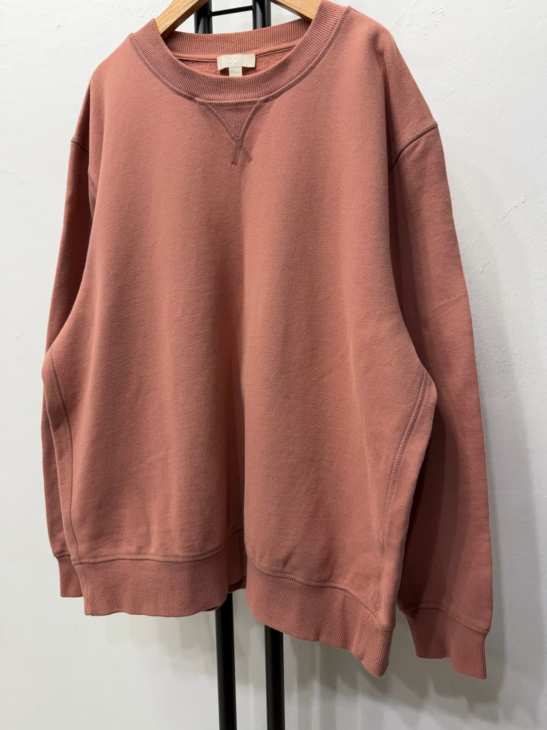 정품) COS 코스 루즈핏 남성 맨투맨 L 상품이미지3