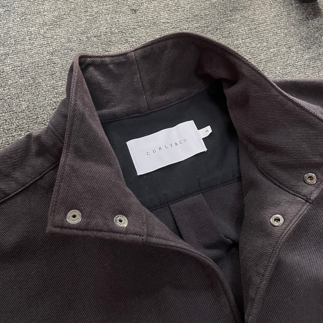 Curly&co 셔츠자켓 상품이미지2