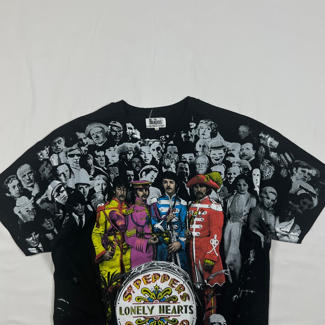 90‘s 비틀즈 sgt 페퍼스 론리 하트 클럽 밴드티 상품이미지2