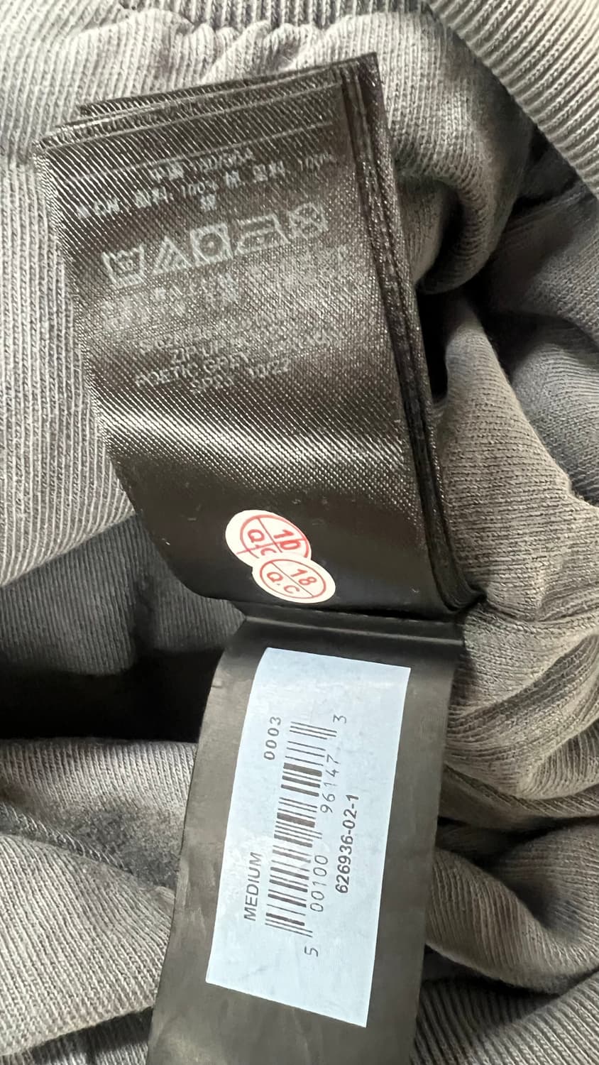 (새상품)이지갭 후드집업 포에틱그레이 M 상품이미지4