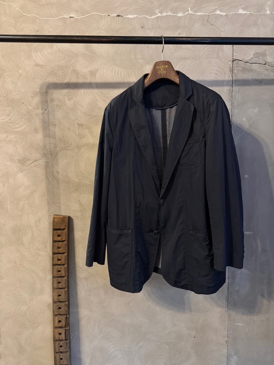 아르마니 꼴레지오니 코튼 테일러드 자켓 100 상품이미지9