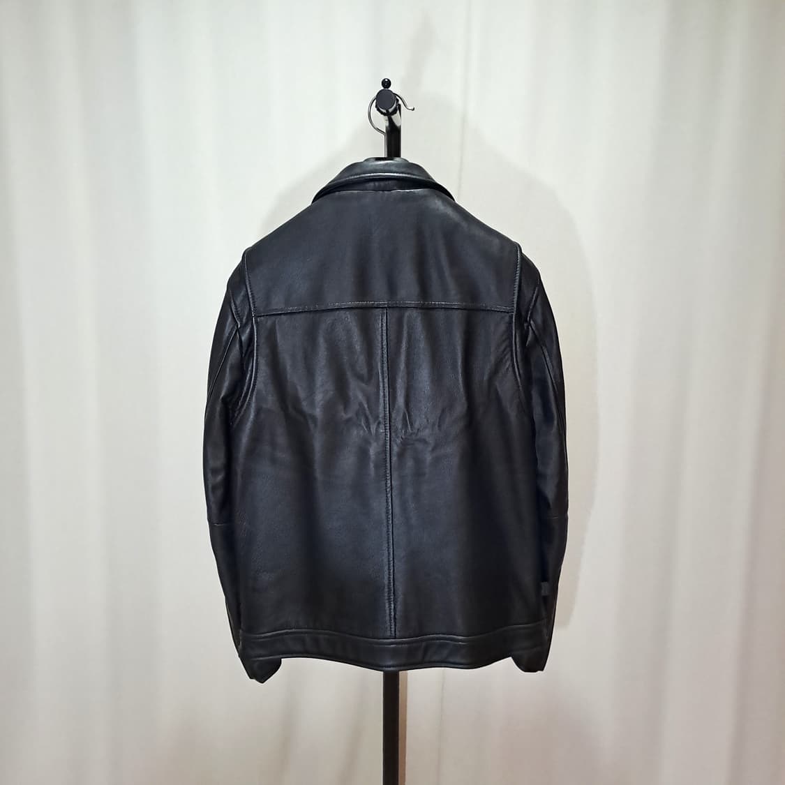 (택포) 에이징ccc 양가죽 싱글자켓 L B697 상품이미지4