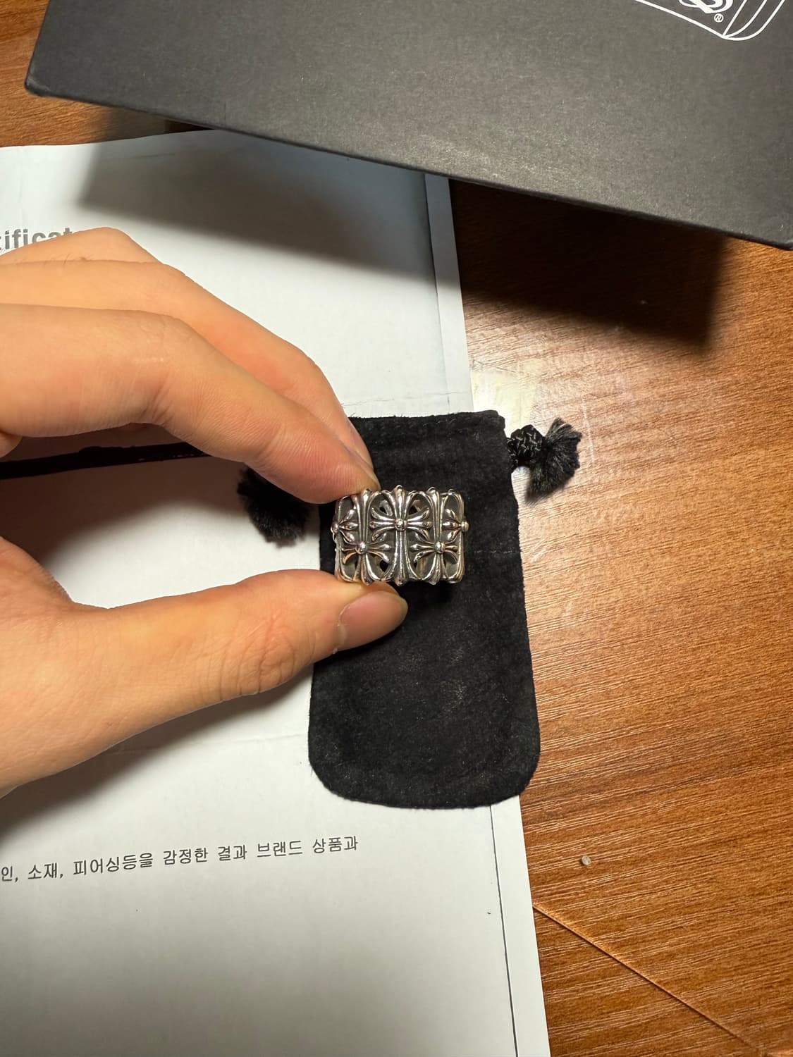 크롬하츠 세메터리링 us11 판매합니다 상품이미지6