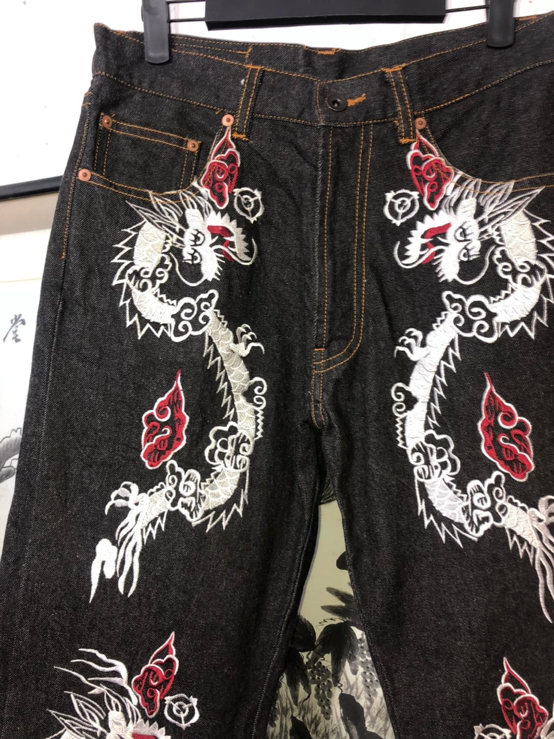 Script 花旅楽団 Oriental Kitsch Denim - 30 상품이미지3