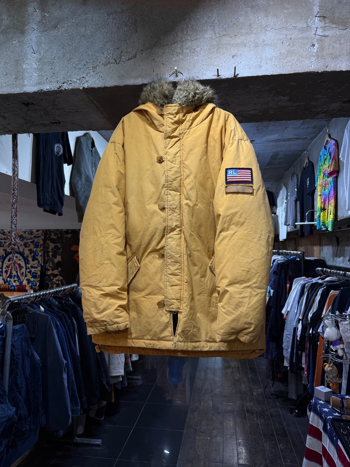 POLO 폴로 랄프로렌 90s n3b 다운 점퍼 상품이미지1