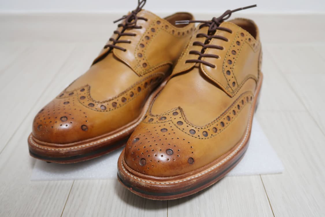 [280] 그렌슨 글렌슨 아치 탄 커프 윙팁 슈즈 GRENSON ARCH 상품이미지6