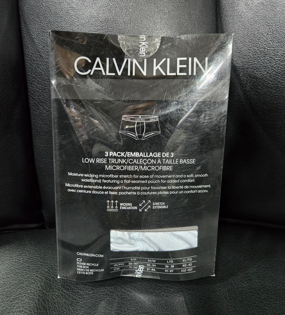 캘빈클라인 마이크로화이버 드로즈 3종 세트 S 상품이미지2