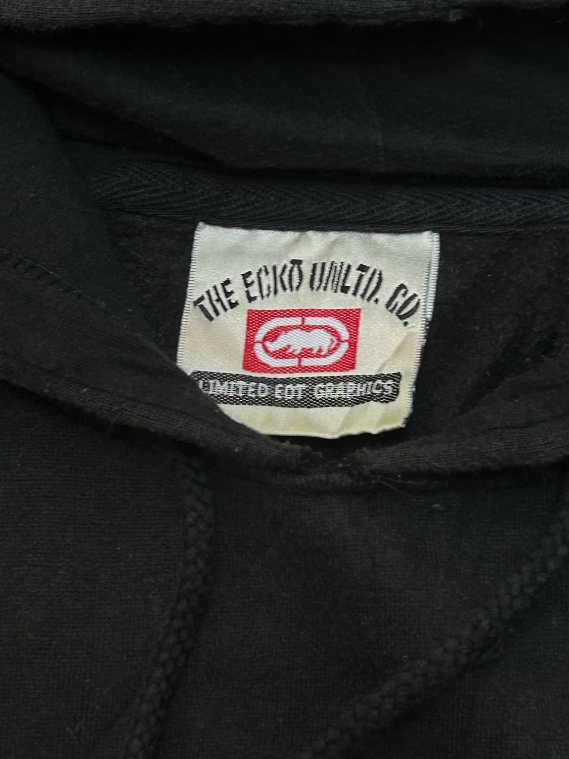*Rare* 1990s  ECKO 올드스쿨 힙합 크롭핏 후드티 상품이미지3