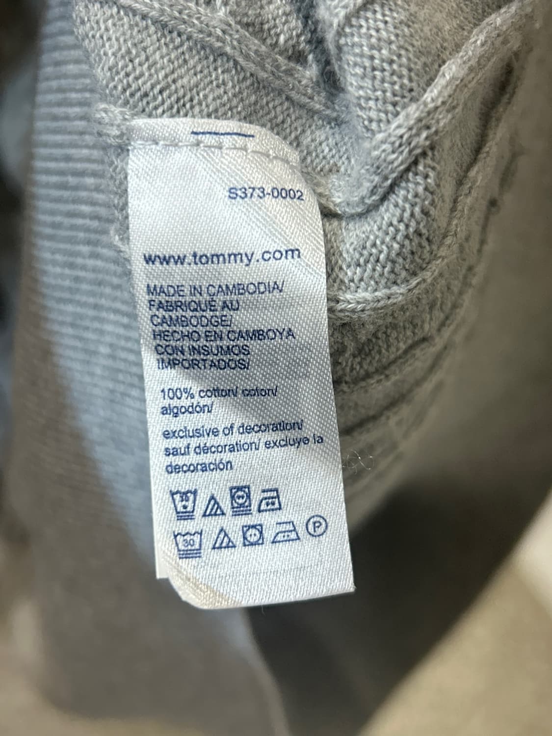 타미힐피거 케이블 니트 상품이미지4